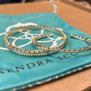 Kendra Scott Mary Caroline bangle and cuff set gold